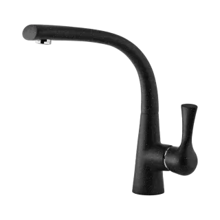 Смеситель для кухни GranFest  3723 черный